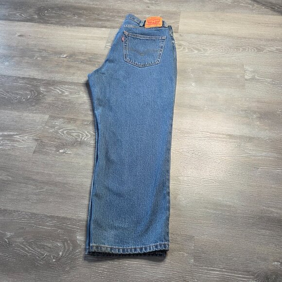 Men’s Levi’s 550 Relaxed Fit Jeans – Medium Wash – Size W38 L29 - Picture 6 of 8
